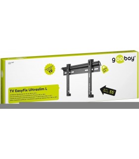 soportes de montaje en la pared de bajo perfil para televisores de hasta 140 cm (55 ")