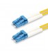 1 mto.  LC/LC UPC 9/125 SM latiguillo fibra doble