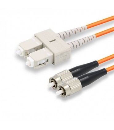 1 mto. FC/SC 62,5/125 MM latiguillo fibra doble