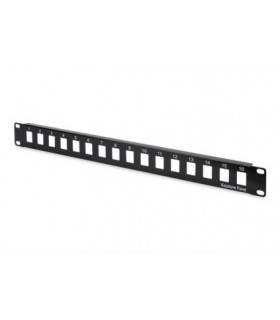Panel vacío 19" 16 ports keystone