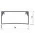 Canal 32x15 PVC pasacables Ensto
