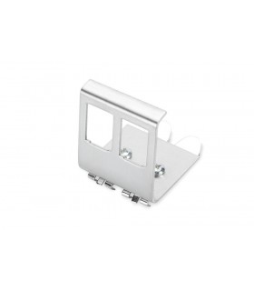 Placa metálica adaptador Carril Din RJ45 doble
