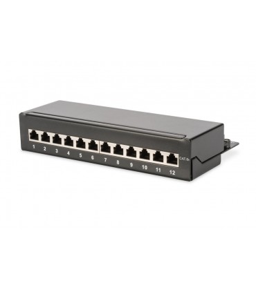 12 ports Cat.6A FTP panel sobremesa