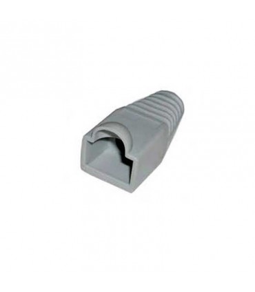 Manguito c/protector RJ-45 gris 6,5 mm(100 u.)