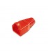 Manguito c/protector RJ-45 rojo 6,5 mm (100 u.)