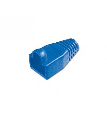 Manguito c/protector RJ-45 azul 6,5 mm (100 u.)