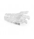 Manguito RJ-45 Transparente 6 mm. 10 u.