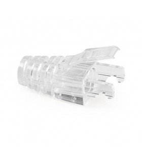 Manguito RJ-45 Transparente 6 mm. 10 u.