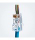 Conector macho UTP Cat.6 Easy Crimp 10 uni