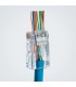 Conector macho UTP Cat.6 Easy Crimp 10 uni
