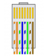 Conector STP RJ-45 Cat.6A Easy Crimp 10 uni.