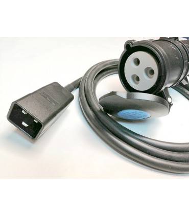 Cable CTAC Hembra 32A 2P+T a C-20 de 2m