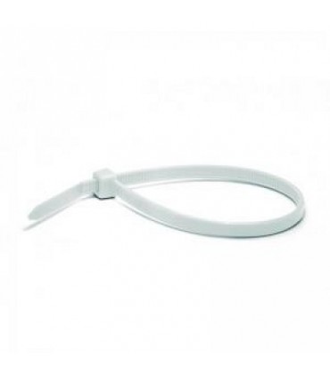 Brida nylon 100x2,5mm blanca
