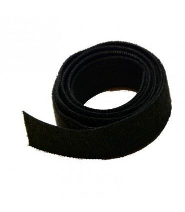 10mtsX15mm Cinta velcro negra