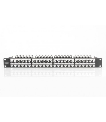 Panel 19" vacío 48 ports HD para tomas UTP y STP