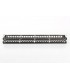 Panel 19" vacío 48 ports HD para tomas UTP y STP
