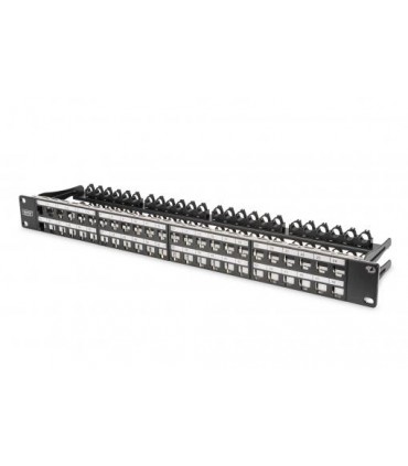 Panel 19" vacío 48 ports HD para tomas UTP y STP