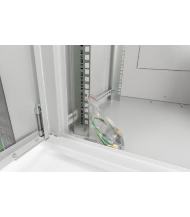 Rack Mural 19" 12U Fondo 600 1 cuerpo Gris 7035