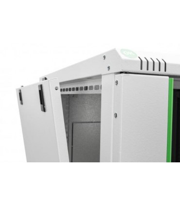 Rack Mural 19" 12U Fondo 600 1 cuerpo Gris 7035