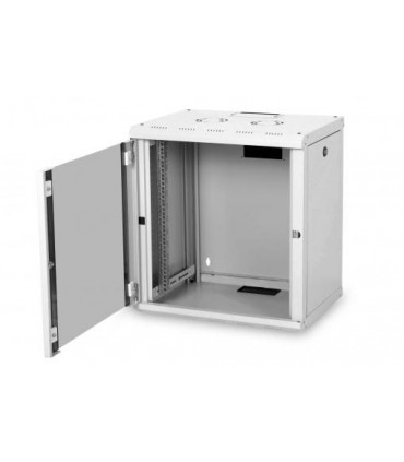 Rack Mural 19" 12U Fondo 600 1 cuerpo Gris 7035