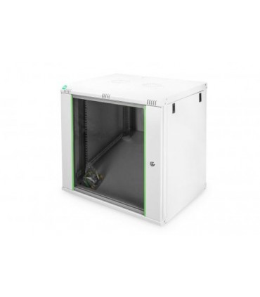 Rack Mural 19" 12U Fondo 600 1 cuerpo Gris 7035
