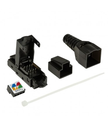 Conector Macho RJ-45 T.Free CAT 6A UTP AWG 23-26