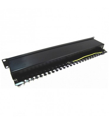 Panel 19" 24 p. FTP Cat.6 Negro