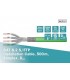 Cable CAT 8.2 S-FTP Rigido  AWG22/1 Bobina de 100 m.
