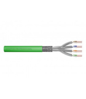 Cable CAT 8.2 S-FTP Rigido  AWG22/1 Bobina de 100 m.