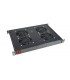 Unidad 4 vent. rack 19" + term. anlógico