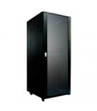 Armario Rack 19" de suelo puerta cristal